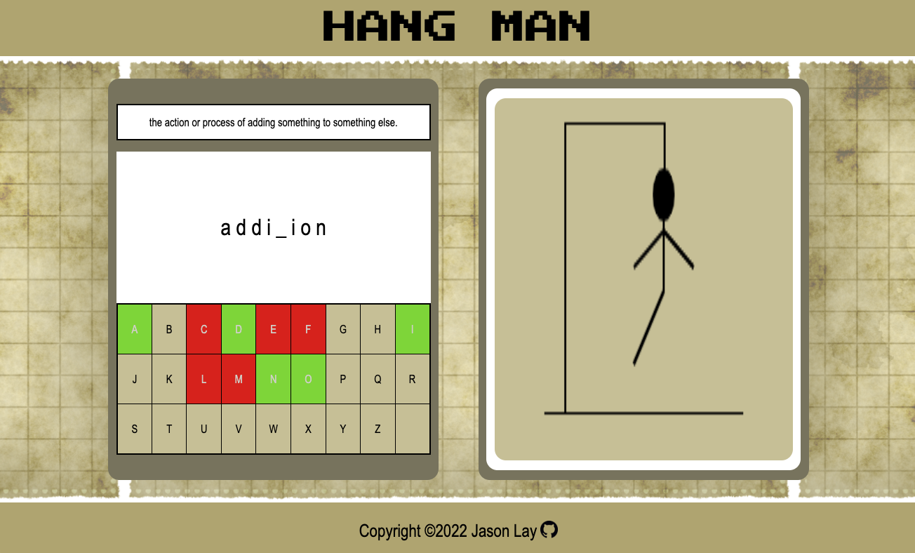 project-hang-man